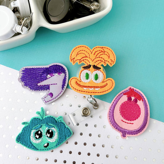 NEW Inside Out Emotion Badge Toppers