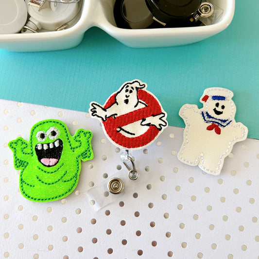 Ghost Buster Badge Toppers