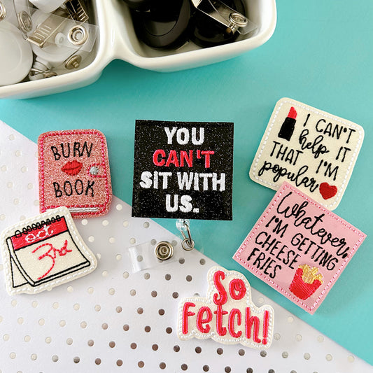 Mean Girls Badge Toppers