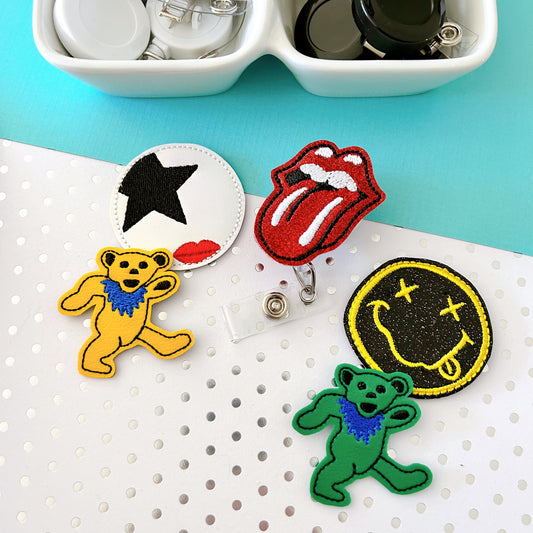 Iconic Band Removable Badge Toppers