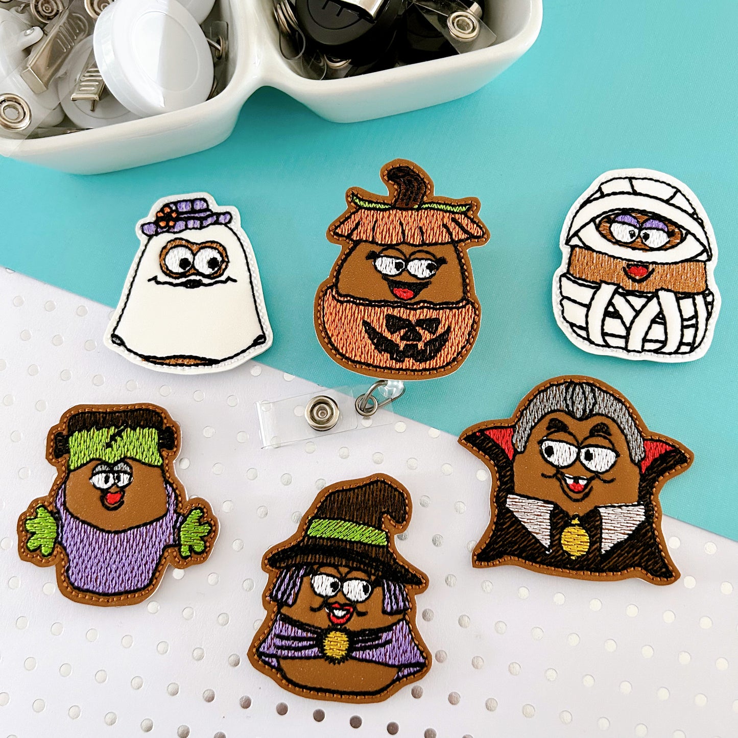 Halloween Nugget Badge Toppers