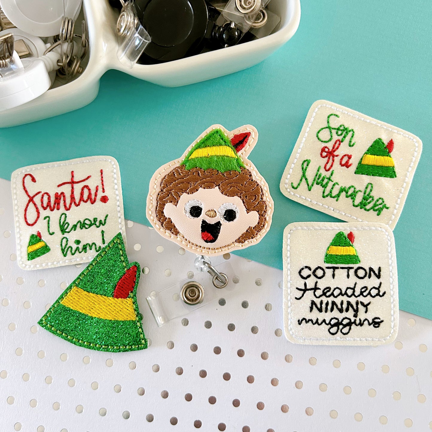 Elf Badge Toppers