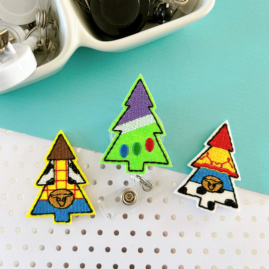 Toy Friends Christmas Tree Badge Toppers