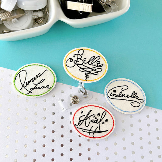 Princess Signature Badge Toppers