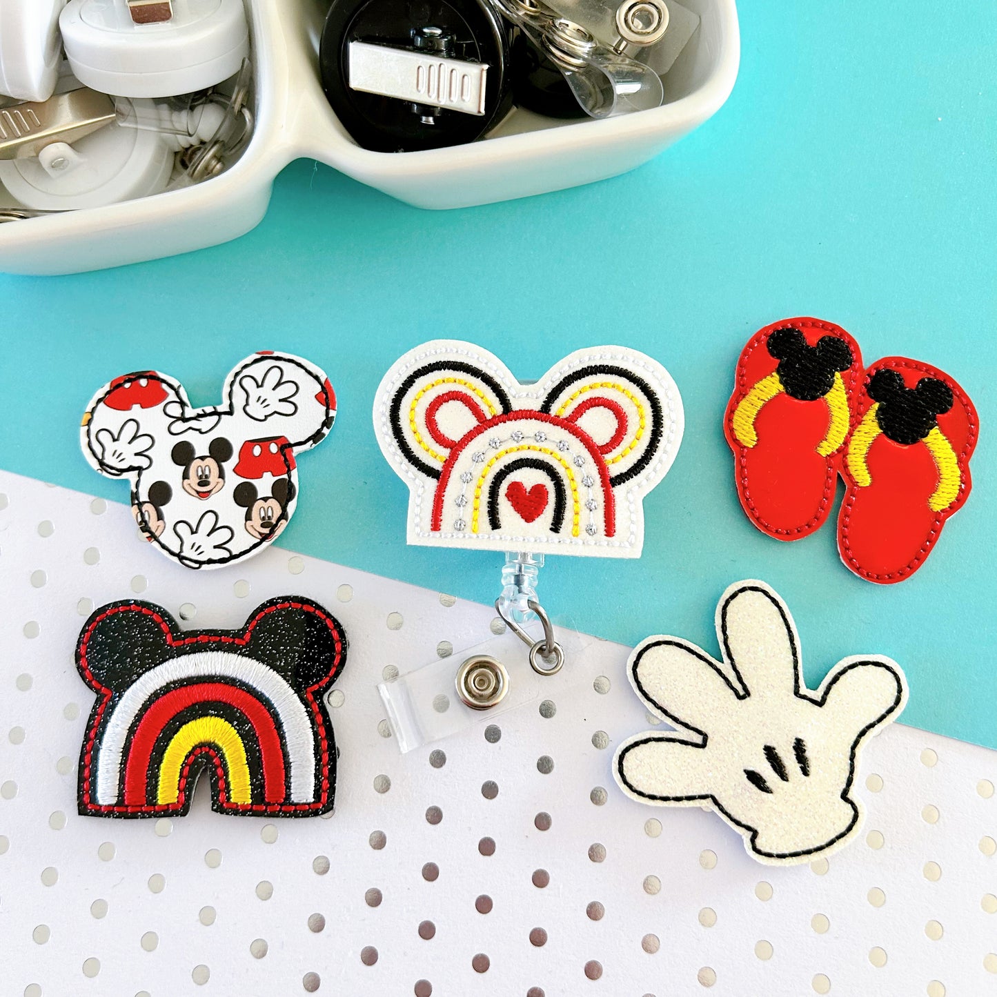 The Main Mouse Badge Toppers