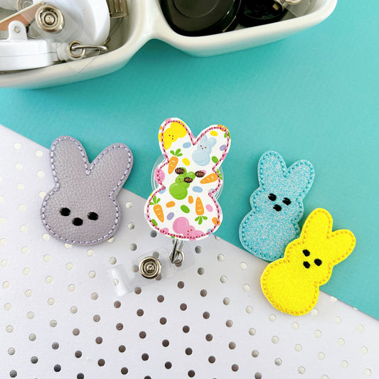 Easter Marshmallow Badge Toppers