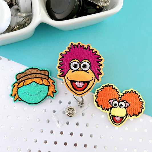 Fraggle Badge Toppers