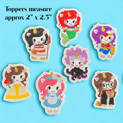 Inspired Unicorn Badge Toppers | LIMITED EXCLUSIVES