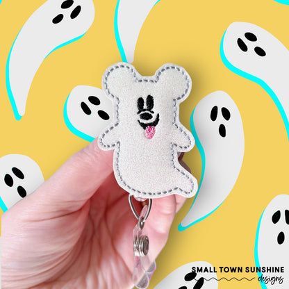 Mouse Ghost Removable Badge Toppers