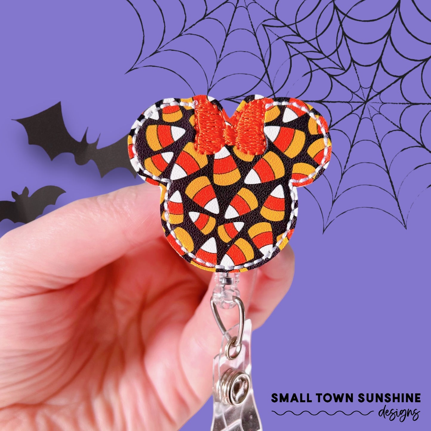 Trick or Treat Mouse Removable Badge Toppers