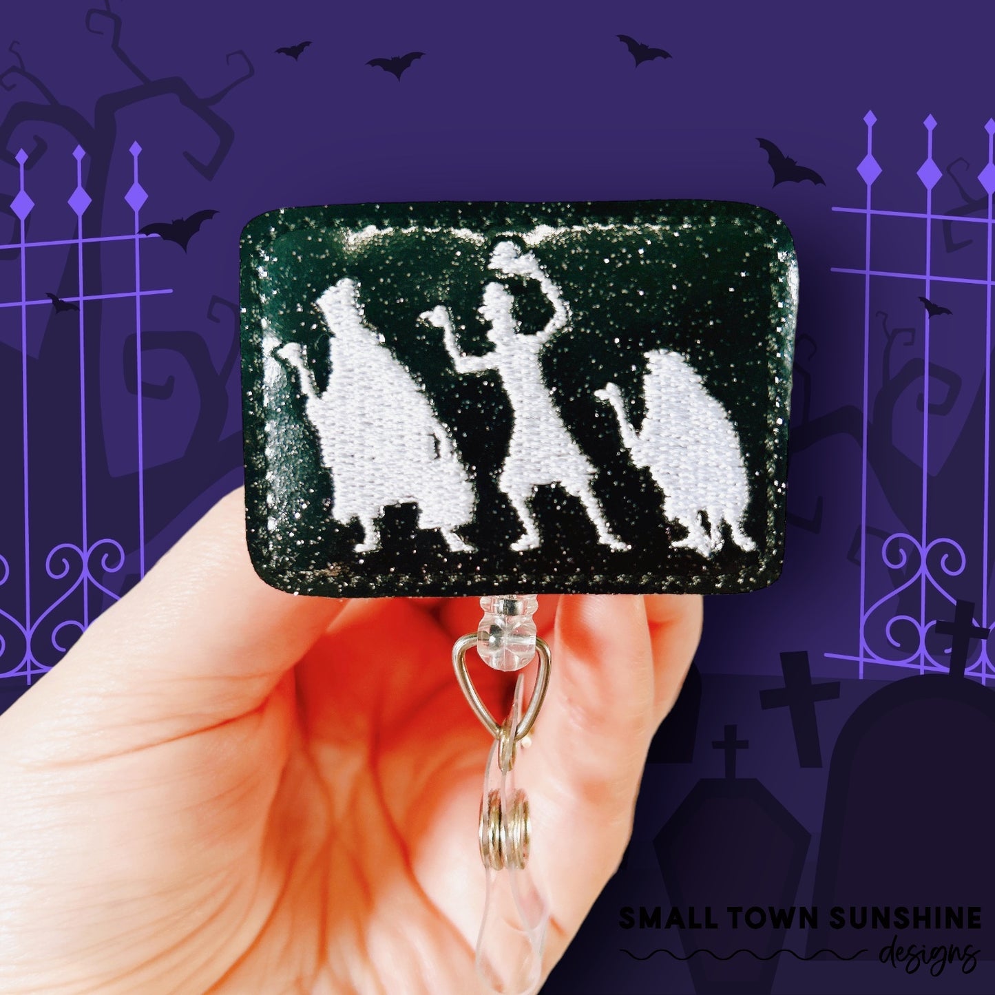 Haunted Mansion Removable Badge Toppers