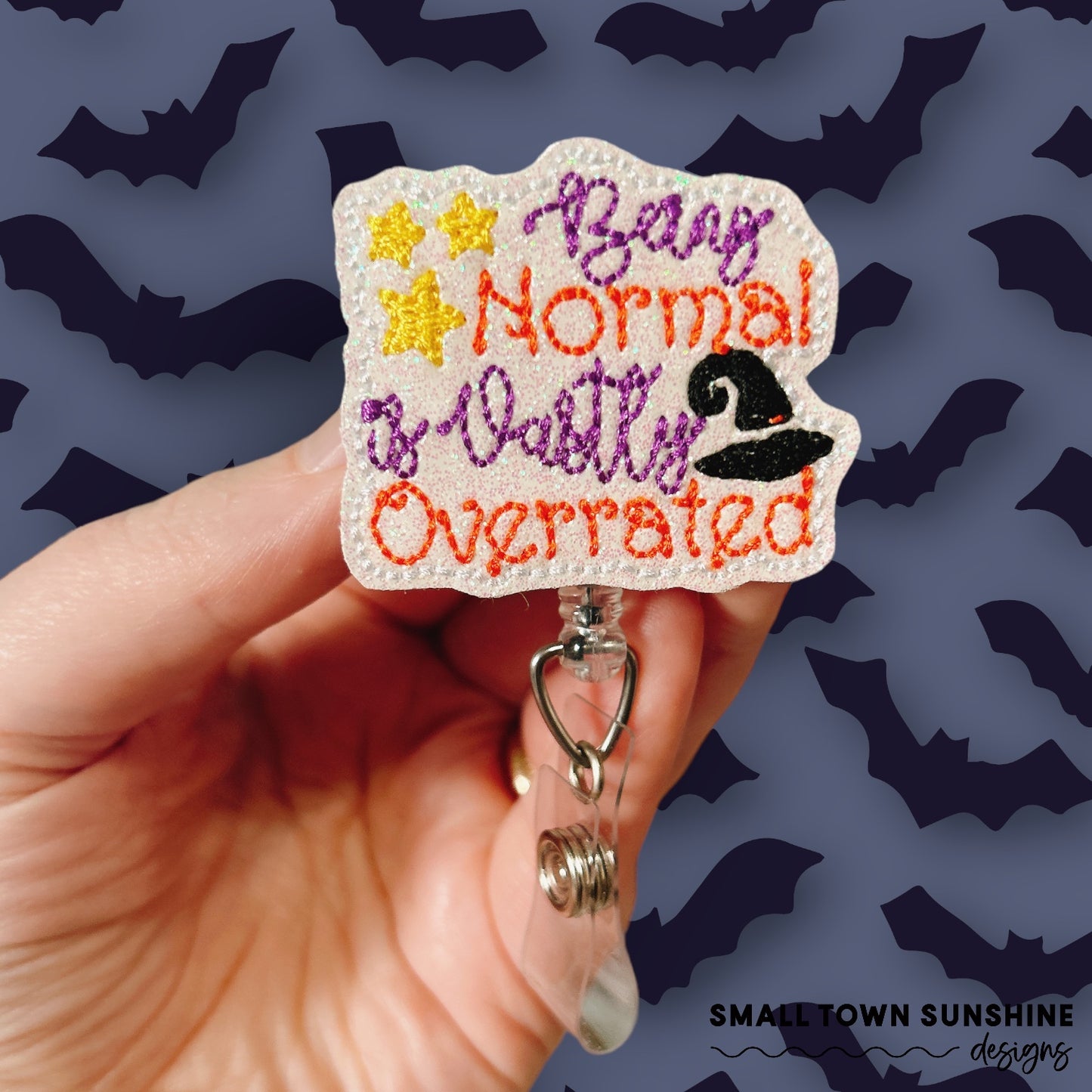 HalloweenTown Removable Badge Toppers