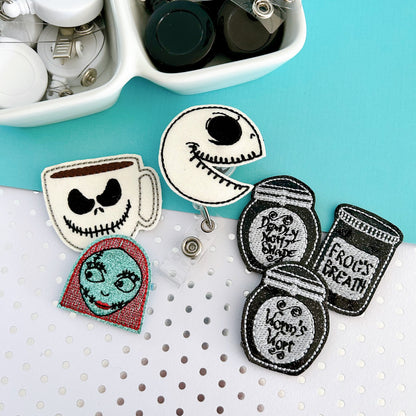 Nightmare Jack & Co Removable Badge Toppers