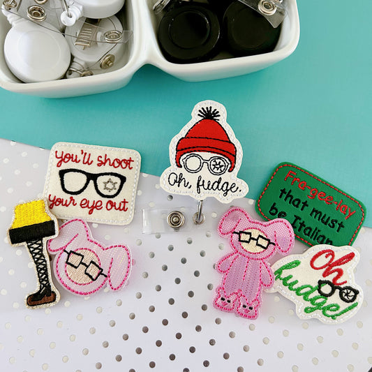 Christmas Story Badge Toppers