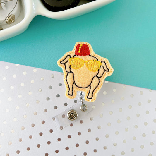 Friends Turkey Removable Badge Topper