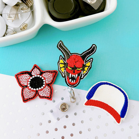 Strange Things Removable Badge Toppers