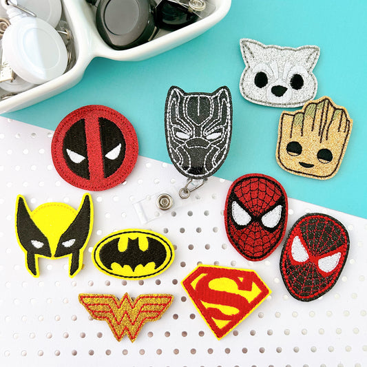 Action Hero Badge Toppers