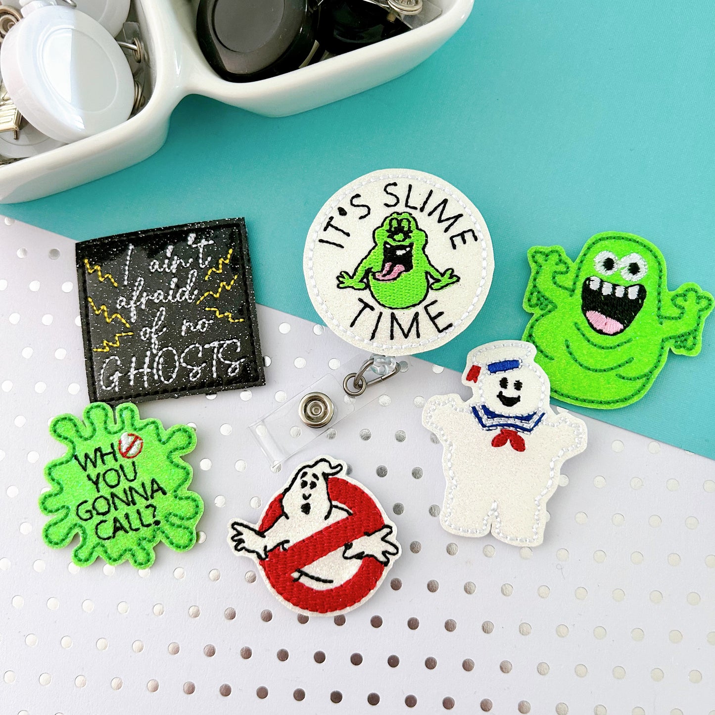 Ghost Busters Badge Toppers