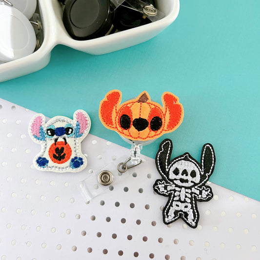 Halloween Alien Badge Toppers