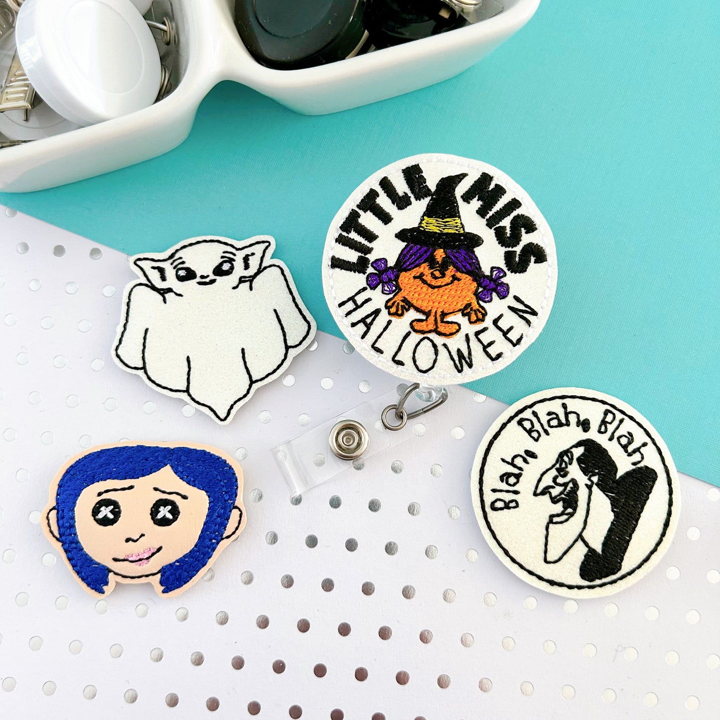 Halloween Badge Toppers