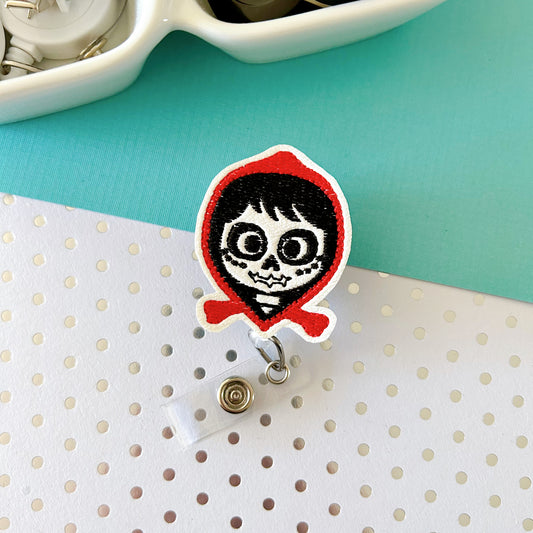 Miguel Removable Badge Topper