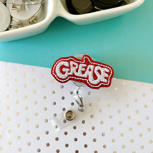 Grease Badge Toppers