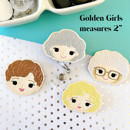 Stay Golden Removable Badge Toppers