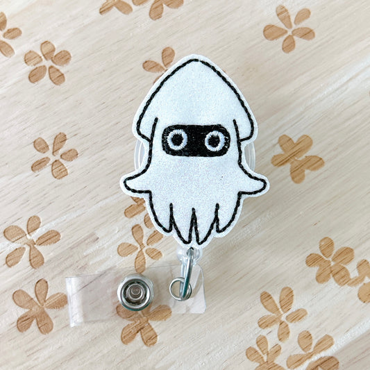 Squid Blooper Removable Badge Topper