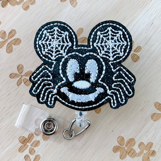 Mickey Spider Removable Badge Topper