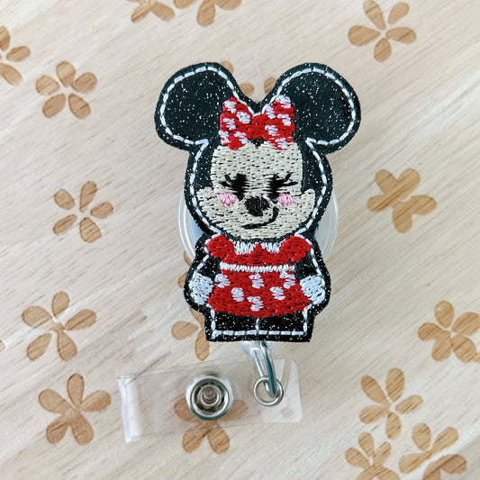 Minnie Removable Badge Topper