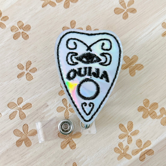 Ouija Planchette Removable Badge Topper