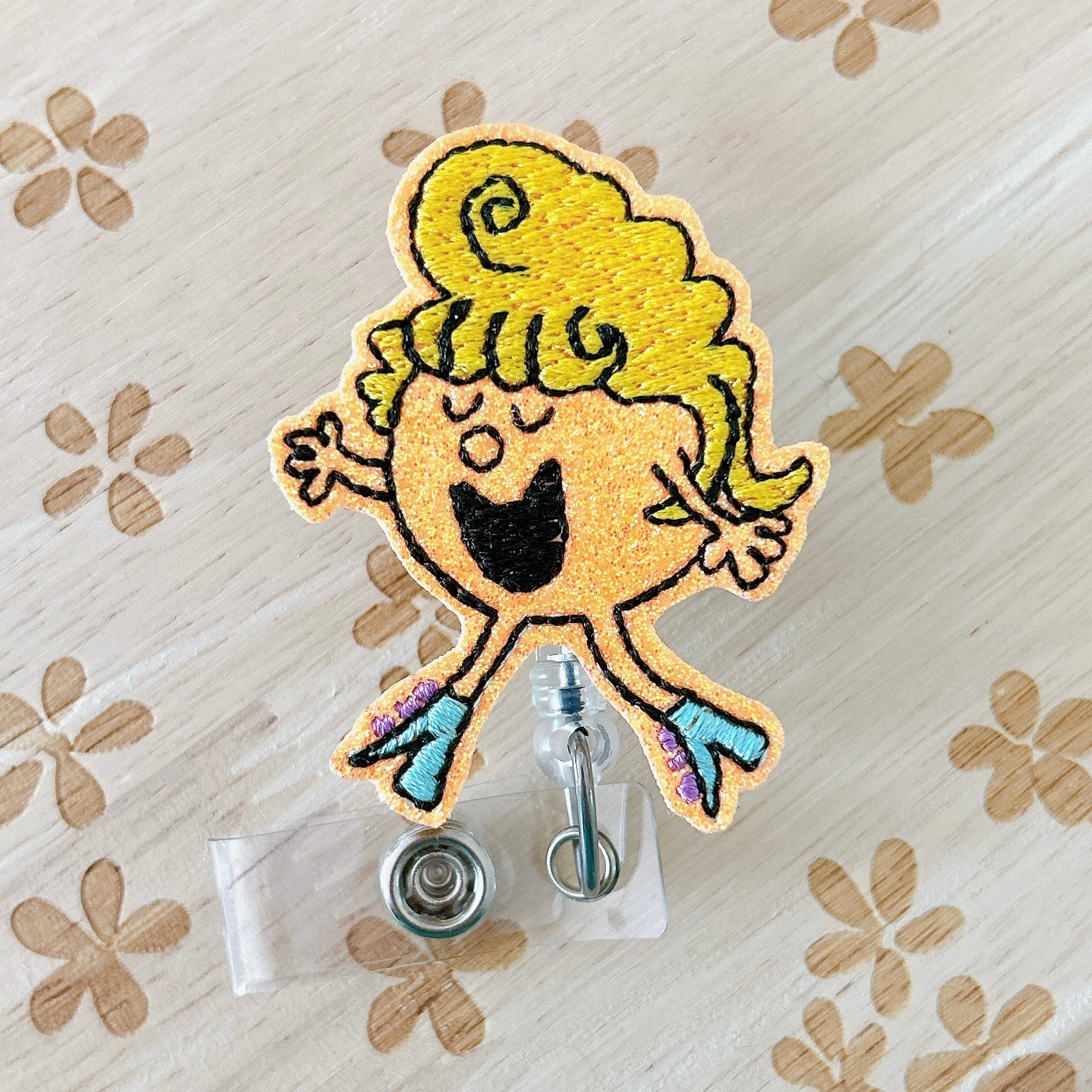 Miss Fabulous Removable Badge Topper