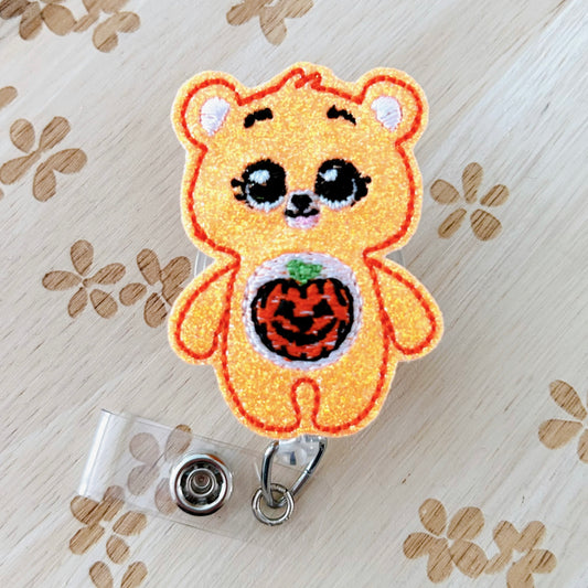 Halloween Care Bear Removable Badge Topper
