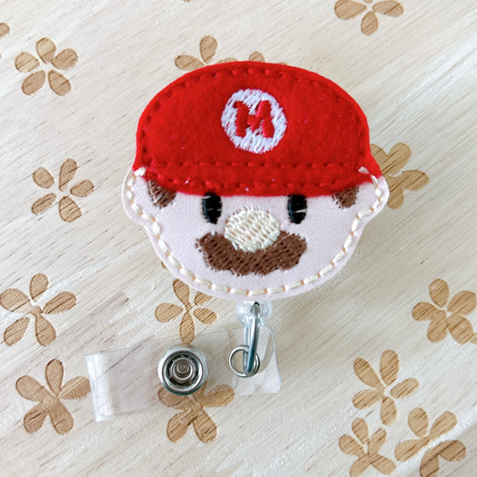 Mario Removable Badge Topper