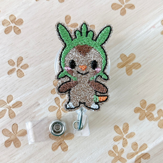 Chespin Removable Badge Topper