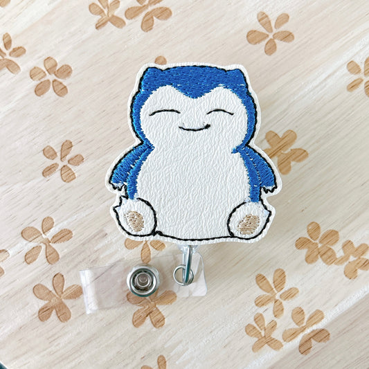 Snorlax Removable Badge Topper