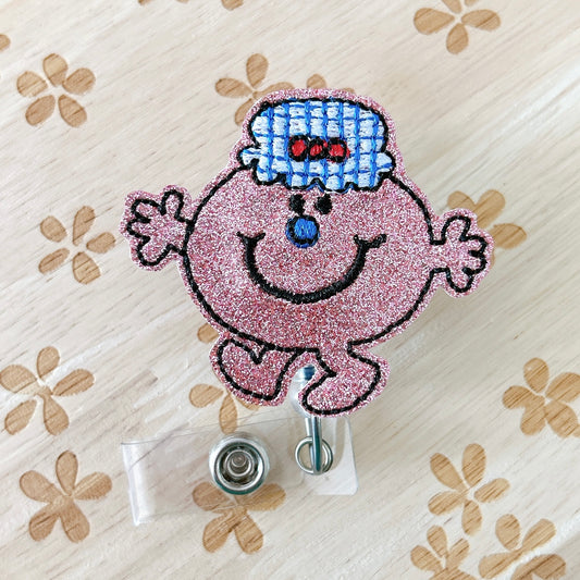 Miss Lucky Removable Badge Topper