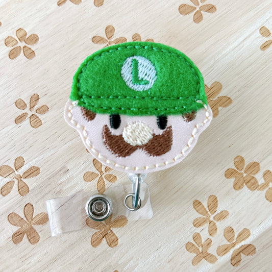 Luigi Removable Badge Topper