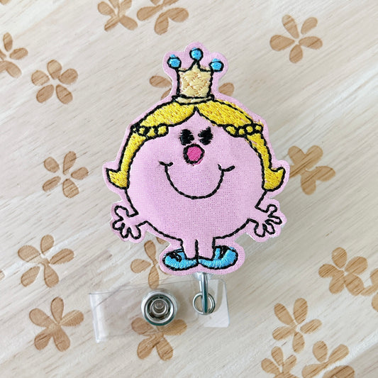 Miss Princess Removable Badge Topper