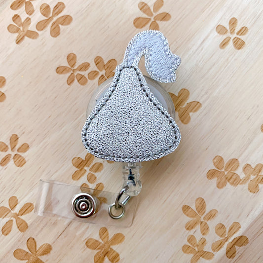 Chocolate Kiss Removable Badge Topper