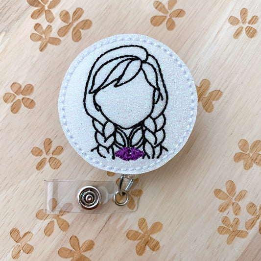 Anna Removable Badge Topper