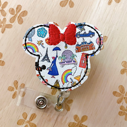 Parks Mouse Removable Badge Topper