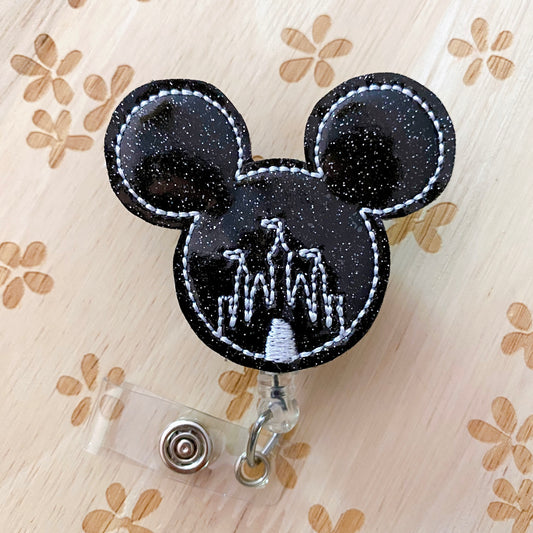 Castle Mouse Removable Badge Topper
