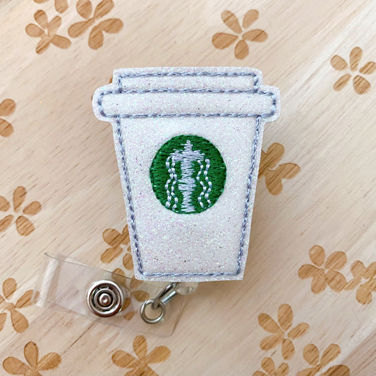 Starbies Coffee Removable Badge Topper