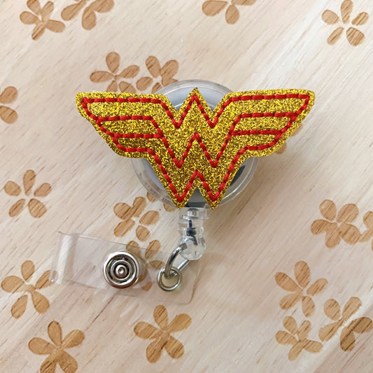 Wonder Hero Removable Badge Topper