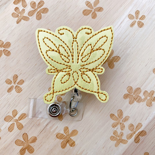 Mirabel Butterfly Removable Badge Topper