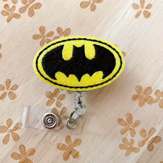 Bat Hero Removable Badge Topper
